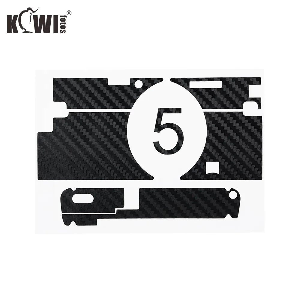 KIWIFOTOS KS RX100VCF камера углеродное волокно пленка с влажной очистки для sony RX100 V