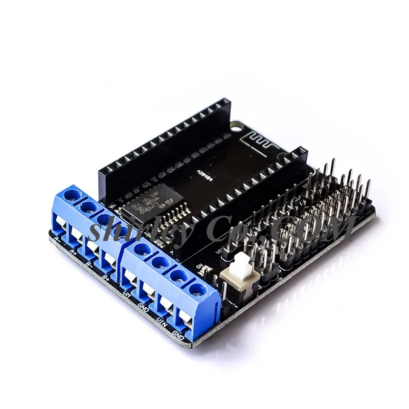 Плата NodeMcu Lua для драйвера двигателя L293D WIFI экран ESP8266 ESP 12E двойной модуль высокой