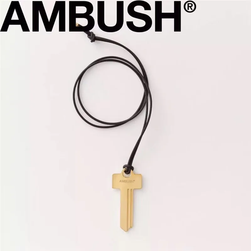 Ambush мужские женщины 1:1 Лучшее качество ключ платье Oneck футболка|Мужские футболки|