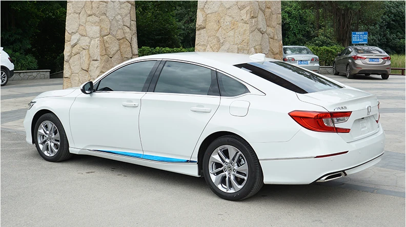 Lsrtw2017 автомобиль из нержавеющей стали молдинги на кузов для honda accord 10th accord