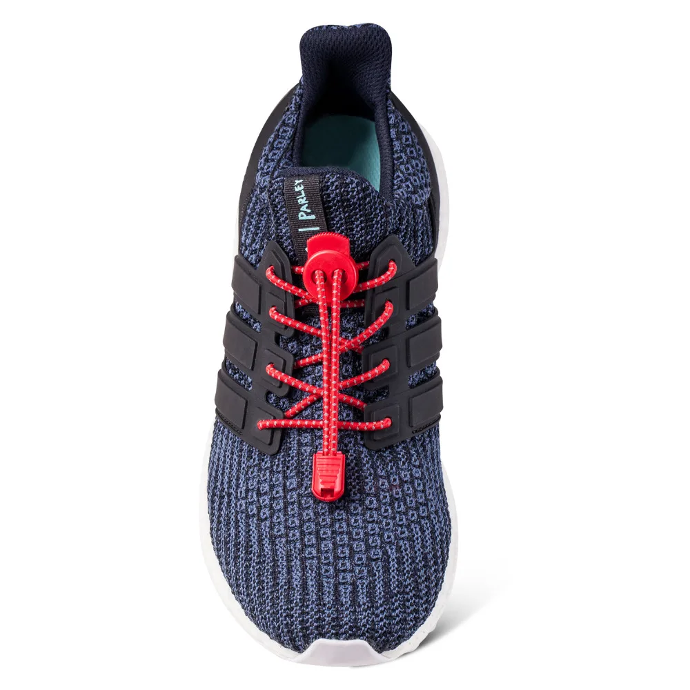 Reflective Lock lace 6 colors a pair Of Locking Shoe Laces Elastic Sneaker Shoelaces Shoestrings Running/Jogging/Triathlon