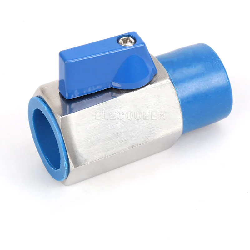 Новый мини латунный шаровой клапан 1/2 &quotЖенский NPT до 1/2&quot FPT контроль воздушного