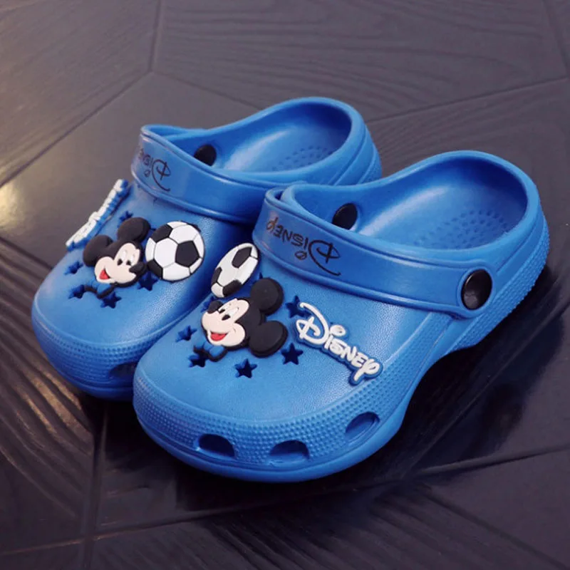 Disney Micky 2018 Sandals Boys Girls Toddler Beach Slipper Kids Baby Cute Cartoon Childrens Casual Shoes Summer EVA Anti-slip | Детская
