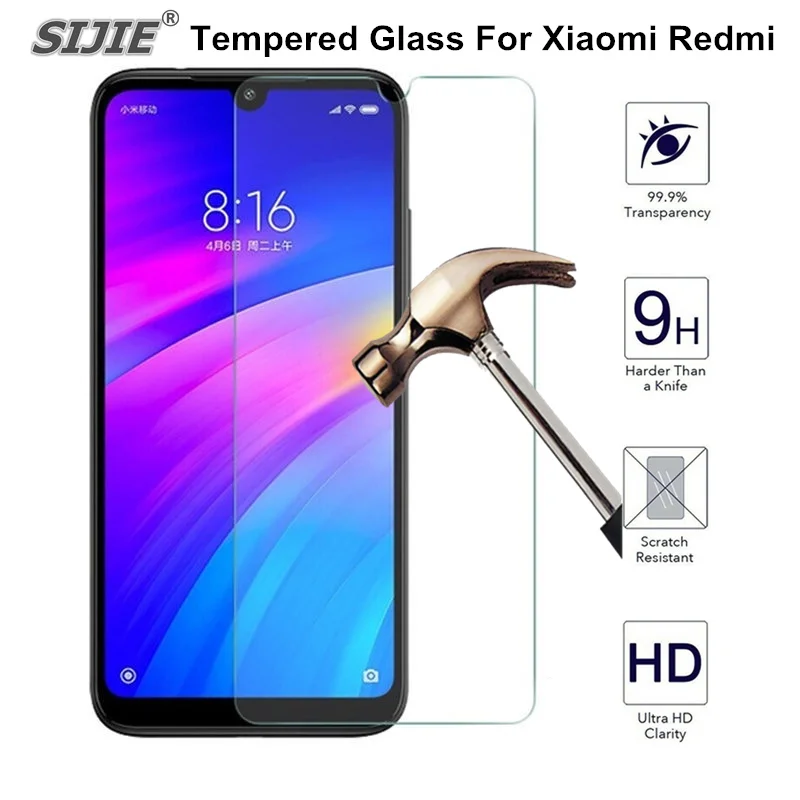 Закаленное стекло для XIAOMI REDMi 7 7A 5 plus 5A 6 6A 4X Redmi NOTE 7 6 5 PRO K20 Pro Global Screen Защитная пленка 9H
