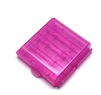 5 шт./лот мини портативный пластиковый футляр для батареек держатель коробка