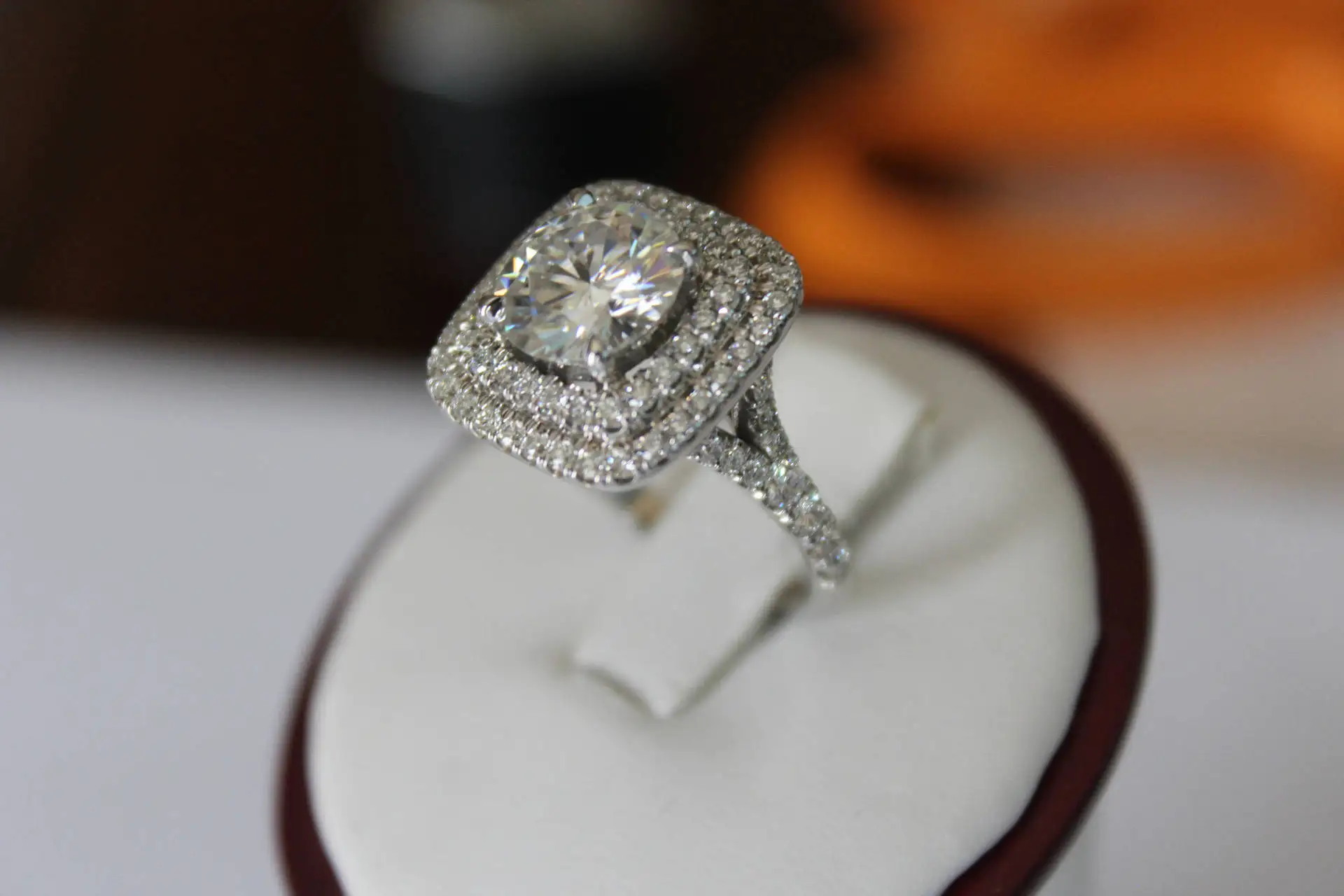 Горячий Модный кристалл обручальные Когти Дизайн Горячая продажа кольца для