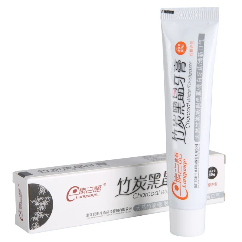 Новинка 2017 года горячий бамбуковый уголь отбеливающая зубная паста гигиена