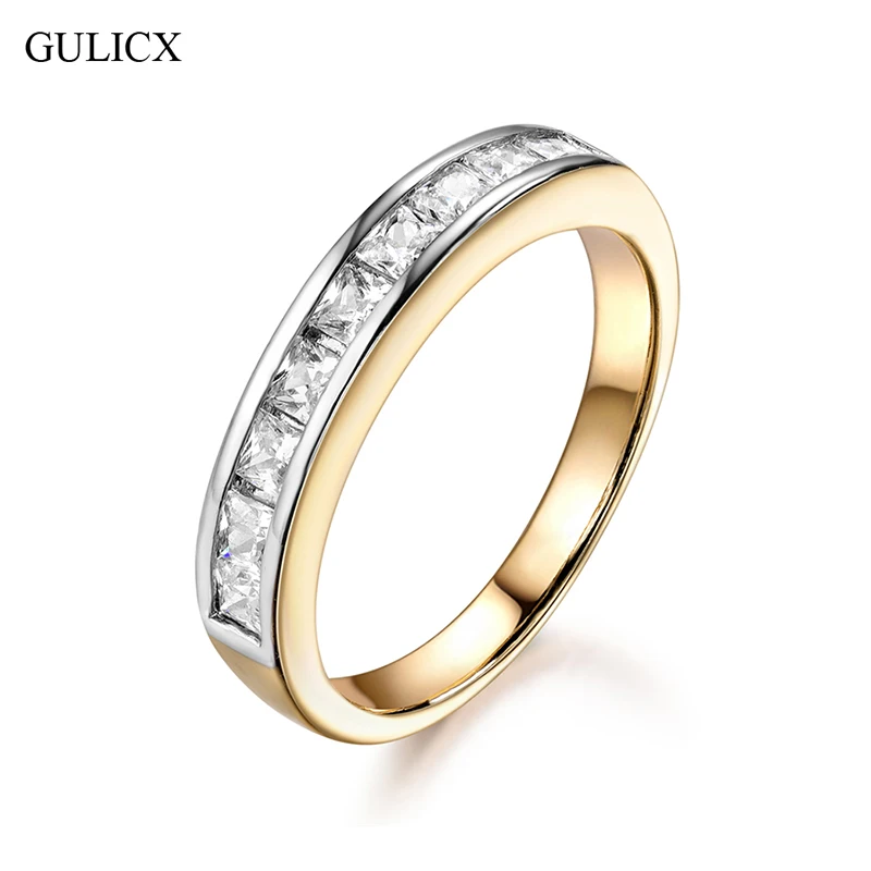 GULICX набор простых круглых каналов 2017 романтические Помолвочные аксессуары