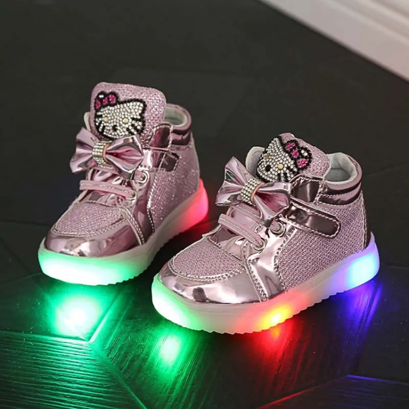 UNIKIDS/детская обувь с подсветкой для мальчиков и девочек bascket chaussure lumineuse enfant pour fille