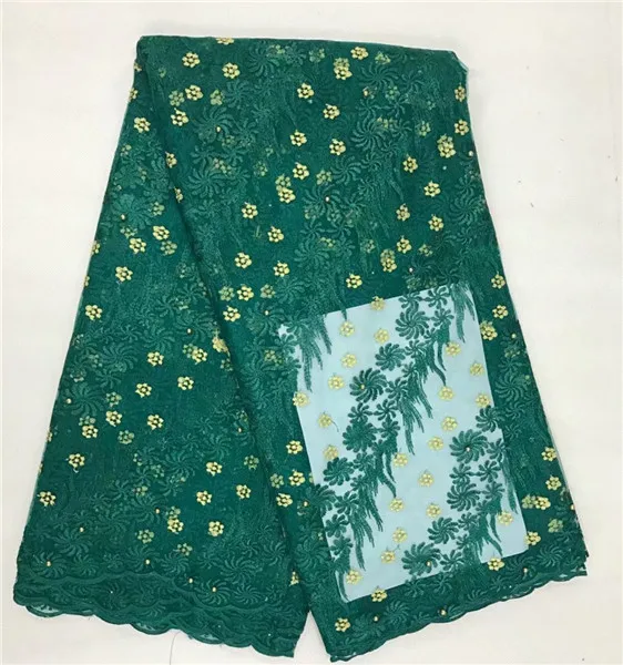 Popular party apparel material African net lace fabric French for dress WAN1 (5yards/lot) multi color | Дом и сад
