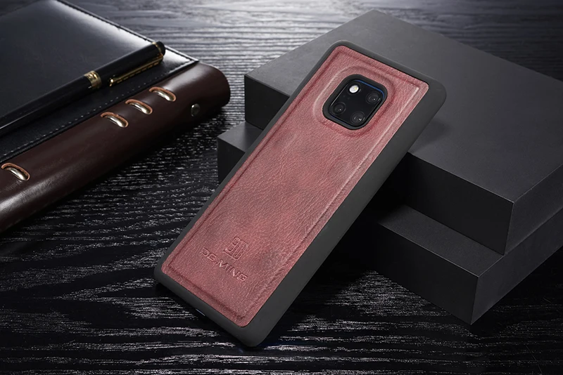 Винтажный съемный чехол-кошелек из натуральной кожи для huawei mate 20 P30 Pro P20 mate 30 mate 30 Pro P30 Lite с подставкой и отделением для карт
