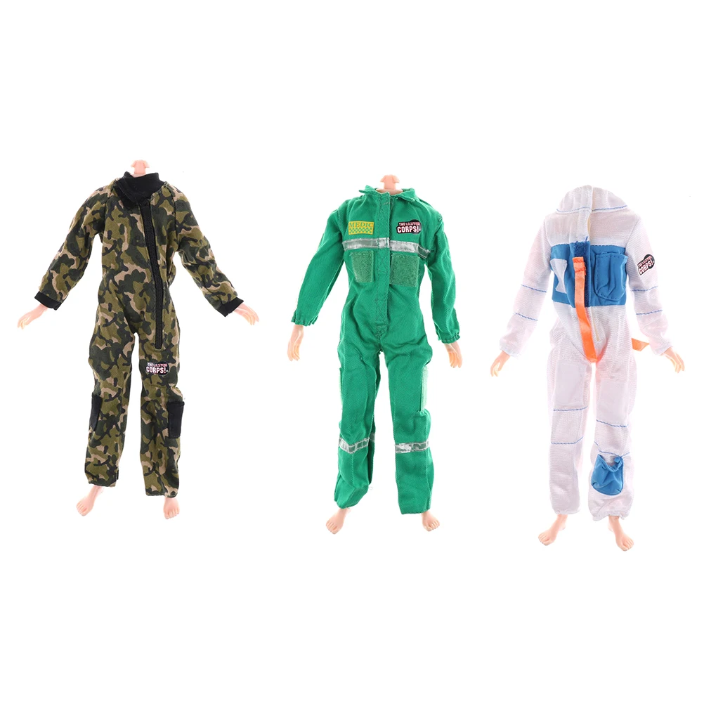 1 шт. одежда для солдат пожарных Униформа полицейский Amry наряд мальчиков кукла