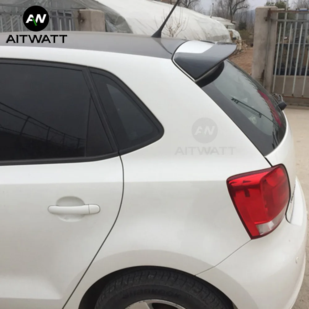 Подходит для Volkswagen Polo спойлер 2011 2017 модный Автомобильный задний крыло украшение