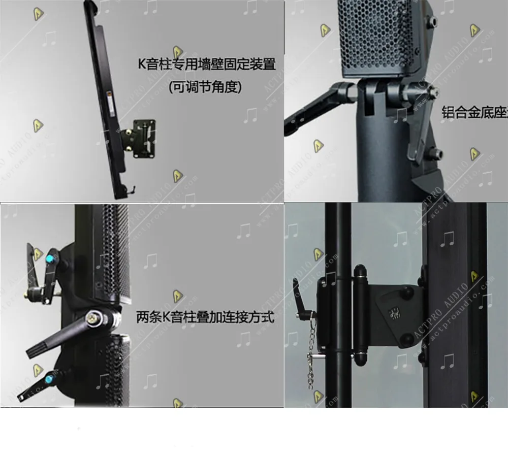 PRO audio K Серия KA162 Колонка динамик 2 дюйма 3 дюйма 4 Дюйма Крытый открытый портативный мини линейный массив акустическая система