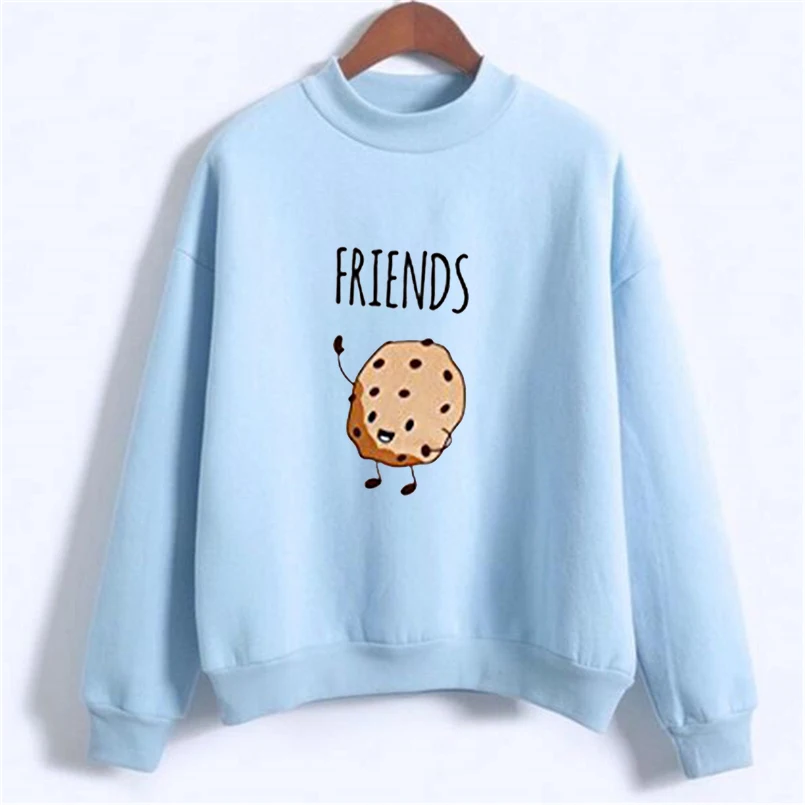 Ladies Fleece Pullover Sister Hoddy Hoodies Best Friend Tops Long Sleeve Sweatshirt for Women