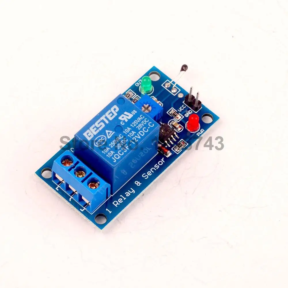 1 шт. модуль термодатчика 12 В релейный датчика температуры в модуле термистора |