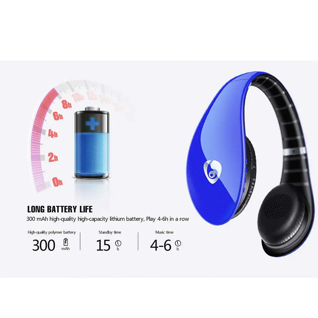 Беспроводная музыкальная гарнитура S66 с поддержкой TF карты игровая Bluetooth для