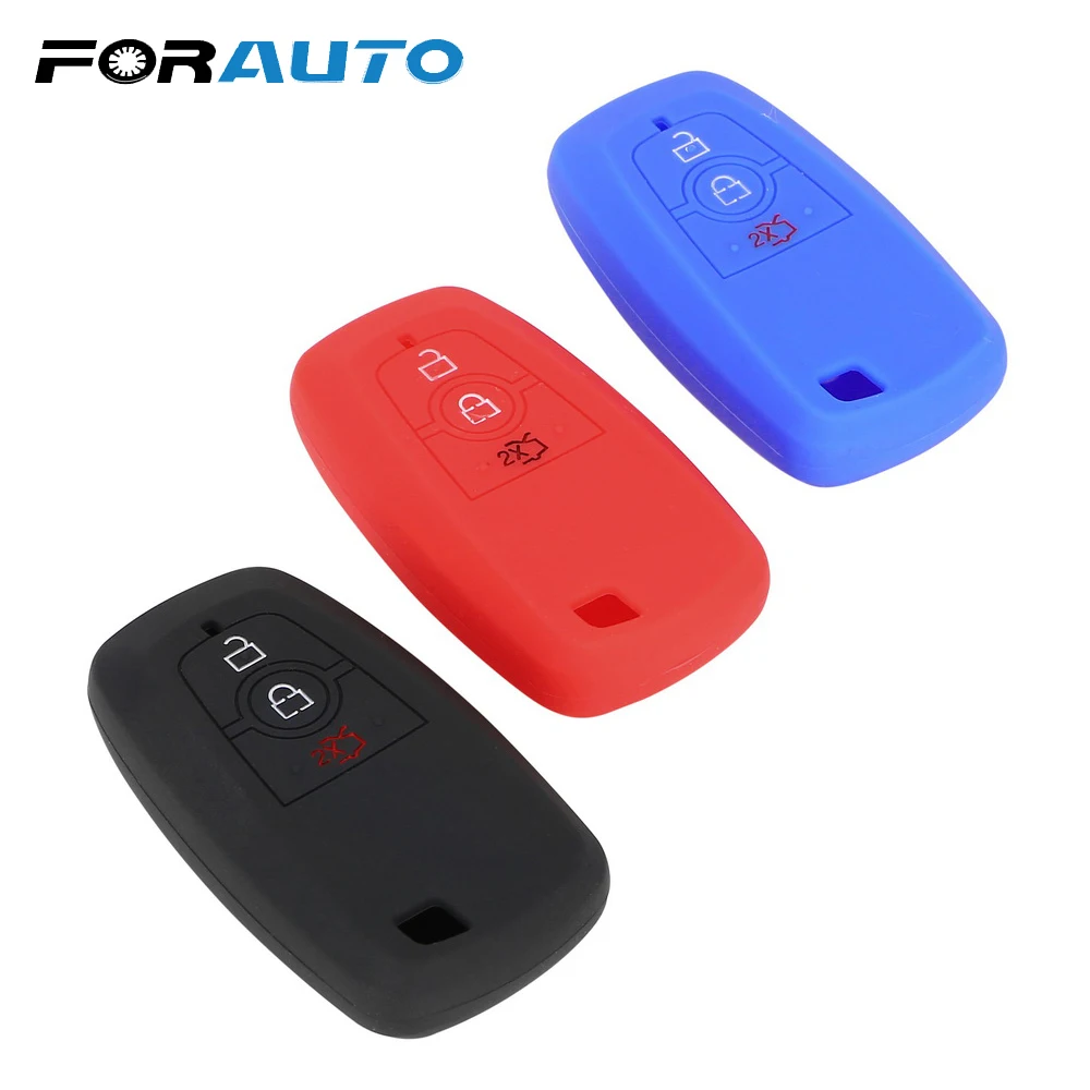 FORAUTO Автомобильный Брелок дистанционного управления с ключом оболочки для FORD 2017