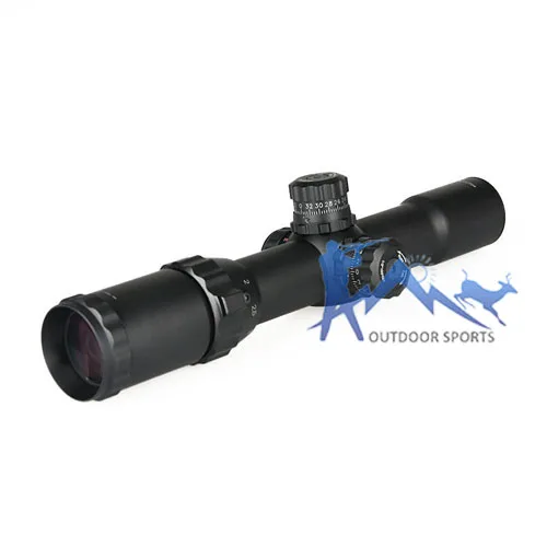 Снайперский Лидер продаж Тактический прицел 1.5X 4X Охотничья винтовка с черным