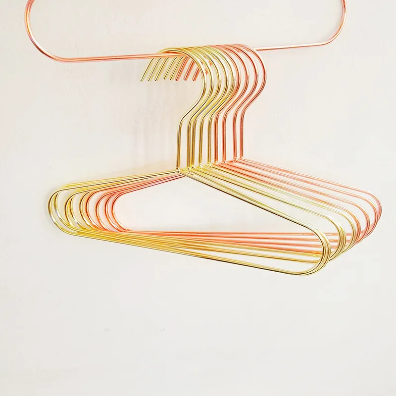 2 размера металлическая вешалка для полотенец из розового золота вешалки