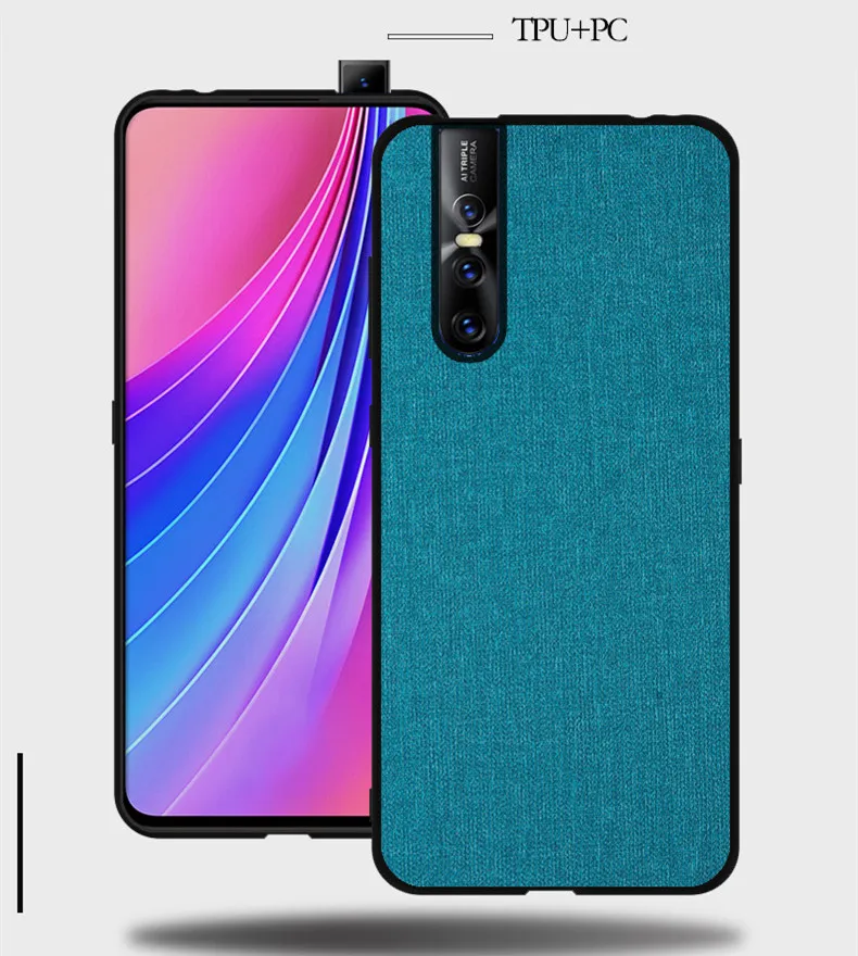 Чехол для Vivo S1 V11 V15 X27 Y83 Pro Чехол X20 X21 X23 Y17 Y3 Y15 Y81 V9 IQOO pro 5G Neo Z1 Новинка Роскошная ткань Бизнес крышка