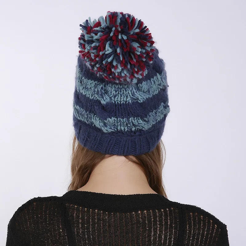 Skullies Beanies шапки женские зимние теплые кашемировые маски для лица классический