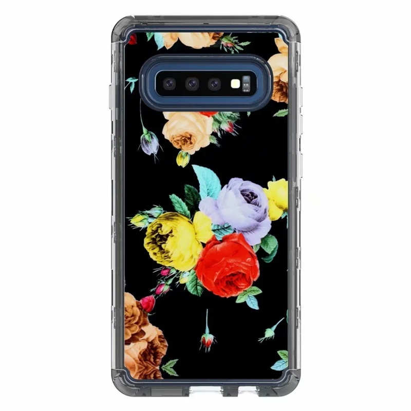Чехол для Samsung Galaxy S10 Plus S10E чехол полная защита 3 в 1 Броня ударопрочный мраморный