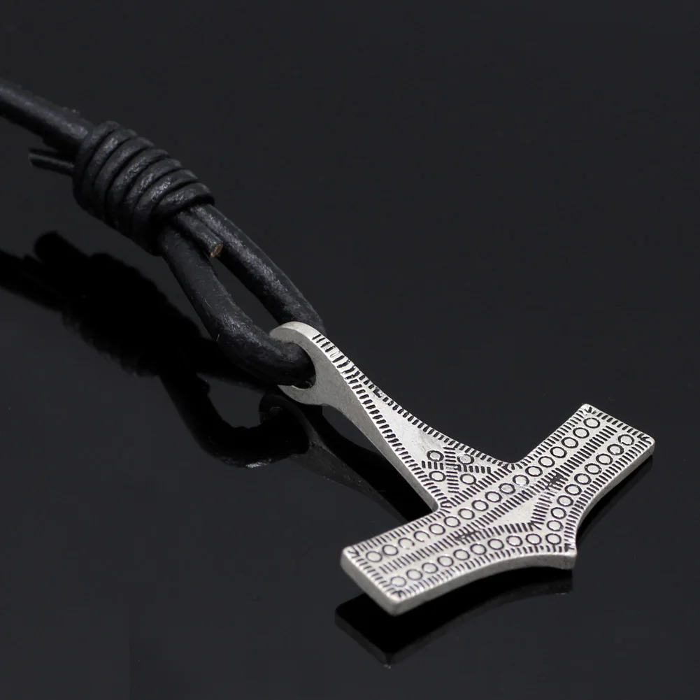 Youe светило из натуральной кожи Тора молот Мьёльнир амулет викинга молоток