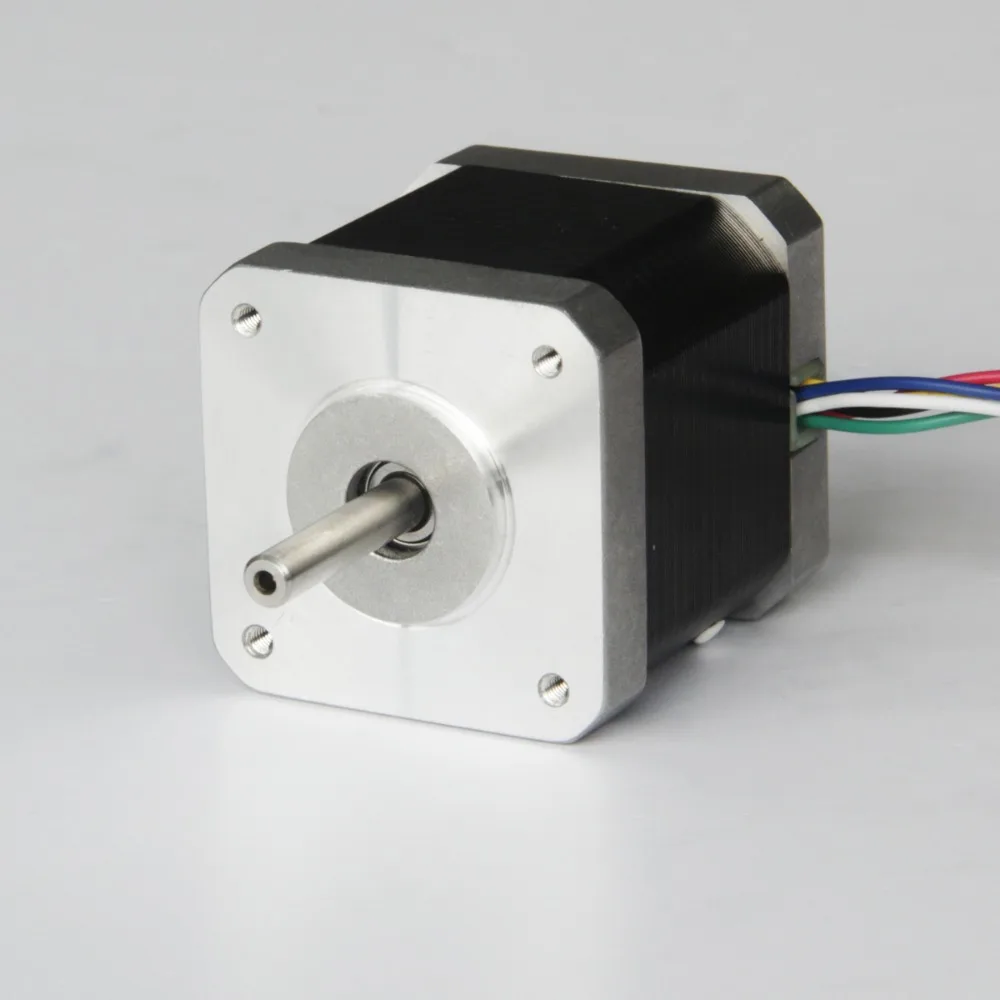 1 шт. Longs Motor Nema 17 гибридный шаговый двигатель с 2.3A 0 9 градусов 4 свинца 3D принтер LONGS