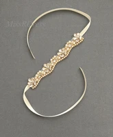 missrdress bridal bracelet gold crystal wedding cuff handmade jeweled bracelet rhinestone bridal pearl rhinestone cuff jk810