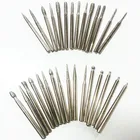 Аксессуары для инструмента Dremel, 30 шт., аксессуары для шлифования, гальванические алмазные шлифовальные головки, набор сверл, набор вращающихся мини-дрелей