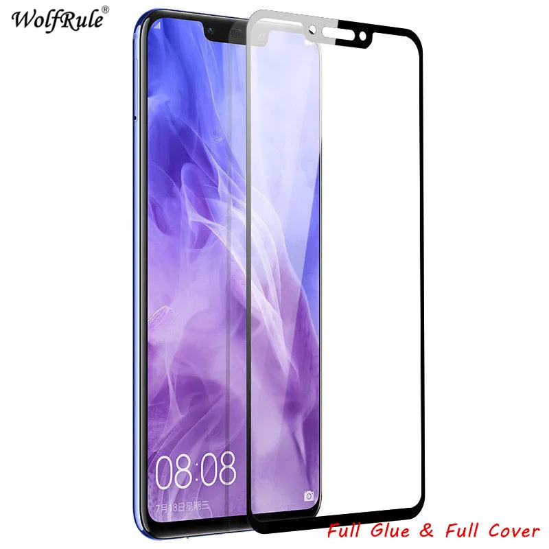 2 шт. Защитная пленка для ЖК-экрана Huawei Mate 20 Lite полное клеевое стекло Maimang 7