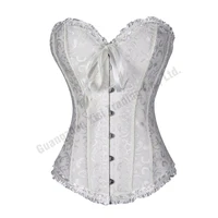 sexy waist trainer overbust corsets and bustiers steampunk corsage corselet plus size waist trainer s 6xl free shipping