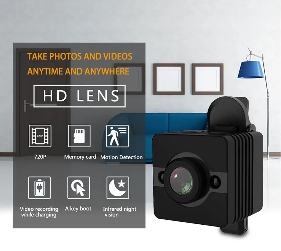 Electop SQ12 мини камера маленькая камера HD 720P датчик ночного видения Видеокамера микро видеокамера SQ 10 DVR DV регистратор движения Camcord