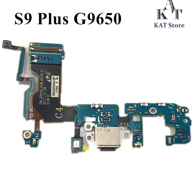 5 шт. для S9 Plus SM-G965F G965U G9650 зарядный порт док-станция USB разъем гибкий кабель гибкая