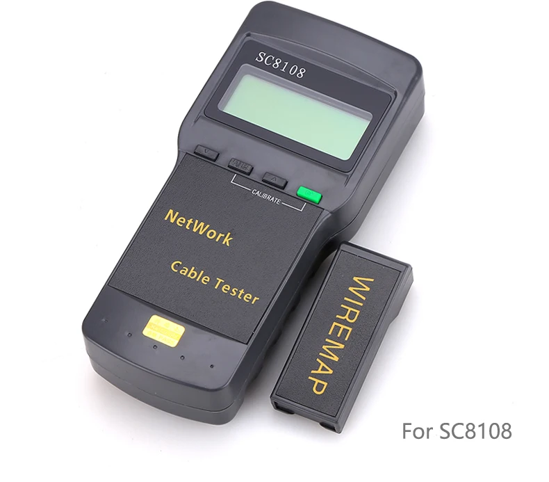 Провода карта маленький пульт дистанционного управления только для SC-8108 волокно тестер CAT5 RJ45 LAN телефонный кабель тестер метр