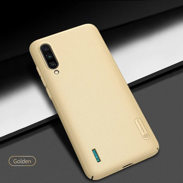 Для xiaomi mi cc9 чехол 6,39 NILLKIN матовый PC матовый жесткий чехол для телефона подарок держатель для xiaomi mi cc9e чехол cc9 e 6,08 - Цвет: Champagne Gold