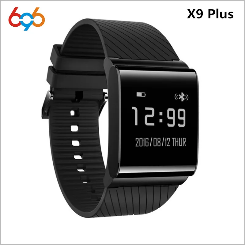 X9 плюс умный Браслет Сенсорный экран пульсометр кровяное давление кислородный