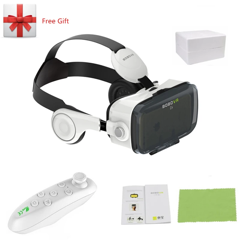 BOBOVR Z4 3D очки виртуальной реальности google Cardboard Bobo Vr коробка стерео гарнитура для 4 3