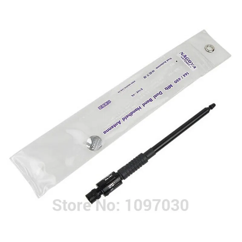

NEW Nagoya NA-767 BNC 144/430Mhz 2.15/3.0dB 10W Telescopic Antenna HT/Scanner