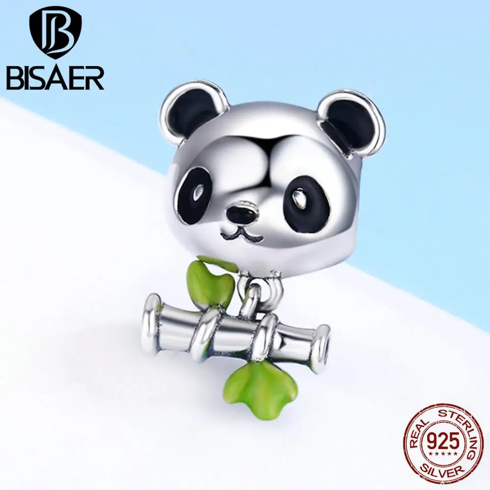 Оригинальный браслет BISAER GXC321 оригинальные шармы из 100% серебра с мультяшным