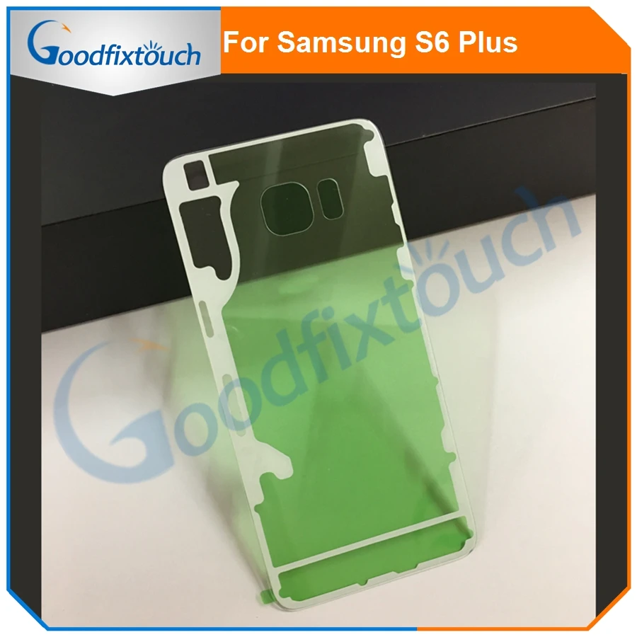 Чехол-накладка для Samsung Galaxy S6 / Plus Edge прозрачное стекло задняя крышка батарейного