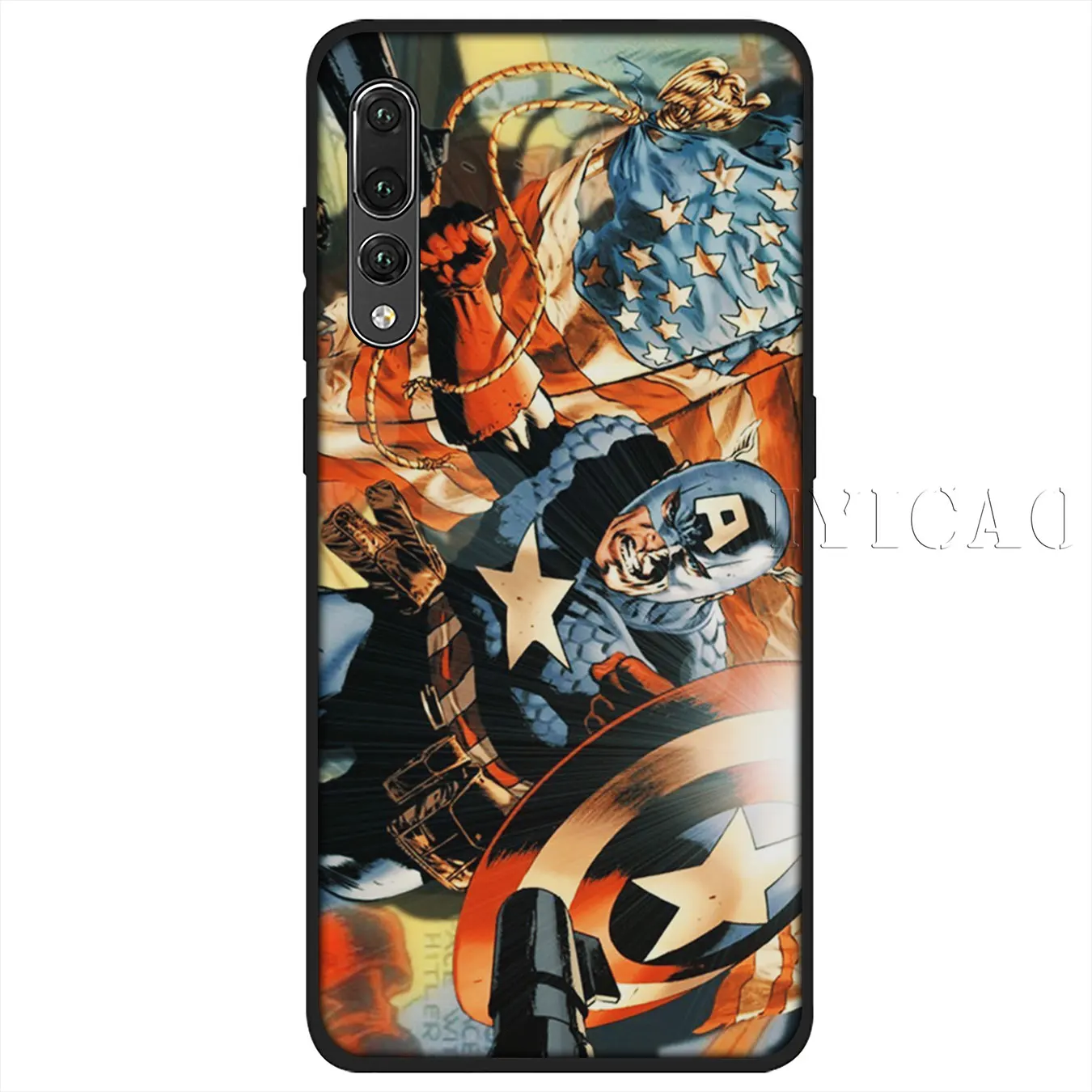 Мягкий силиконовый чехол IYICAO для Huawei P30 P20 Pro P10 P9 P8 Lite Mini 2017 2016 2015 P smart Z 2019 |