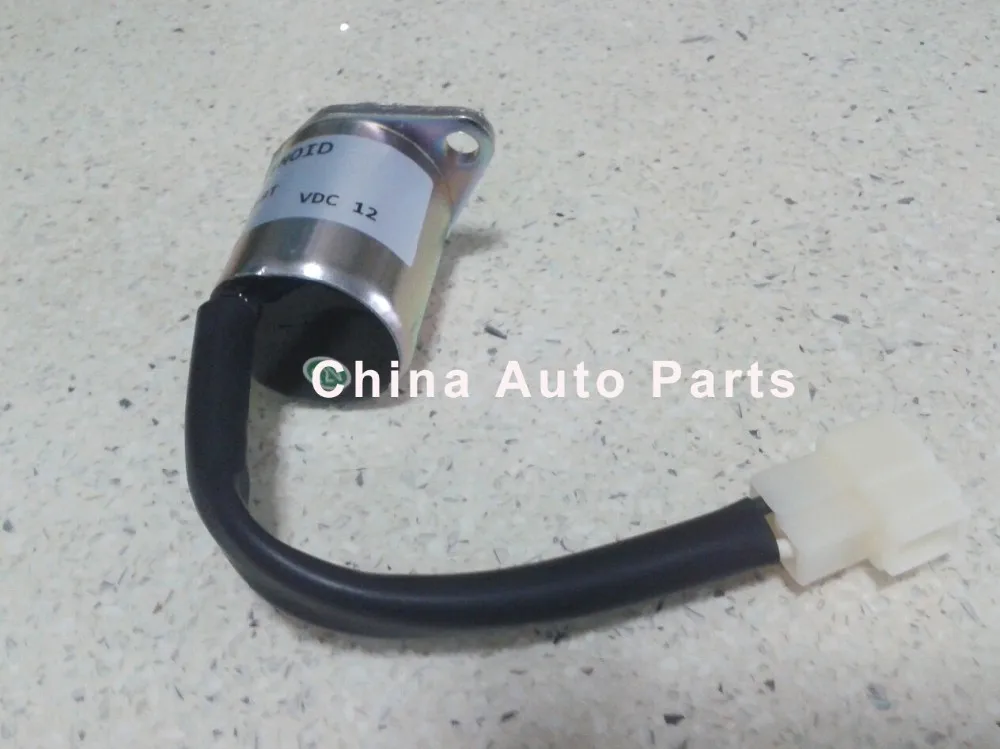Соленоид отключения топлива для трактора Kubota 05 серии 17454 60010 6001 0|solenoid for kubota|solenoide