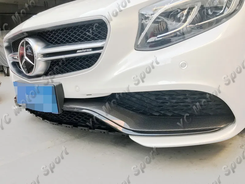 Автомобильные аксессуары из углеродного волокна OEM стиль передний бампер утка с