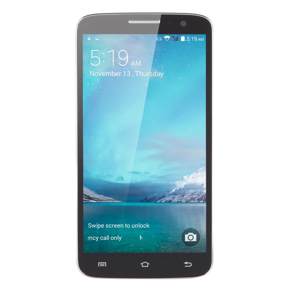 U2 iRULU Смартфон 5.0 &quotMTK6582 Quad Core Android 4.4 8 ГБ Dual SIM QHD LCD 13MP CAM Сердечного ритма Датчик
