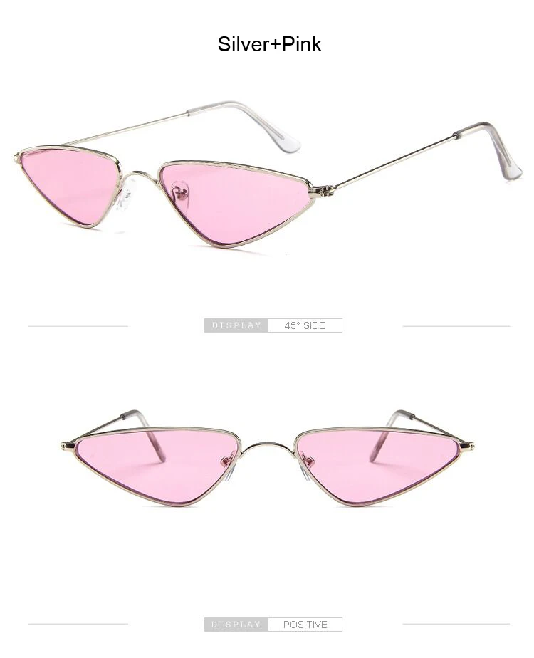 Милые сексуальные женские солнцезащитные очки кошачий глаз, Женская Металлическая оправа, Модные Винтажные Солнцезащитные очки для женщин UV400