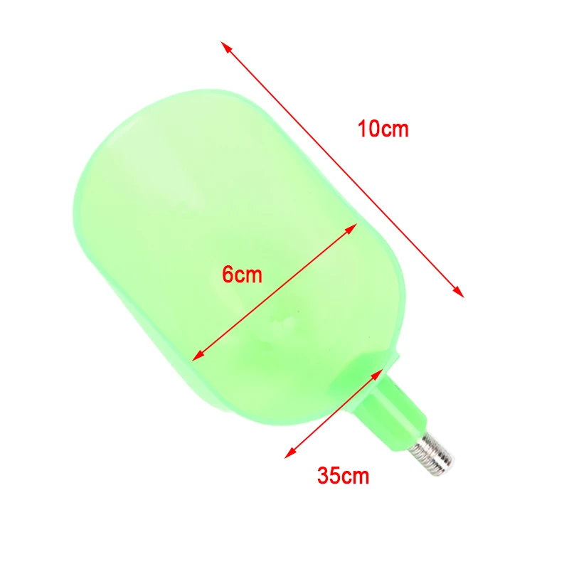 1PCS Sturdy Plastic Bait Casting Scoop for Feeding Particles Boilies Carp Fishing Fish Bait Tool 33g/67g Thread Toss Throw Spoon