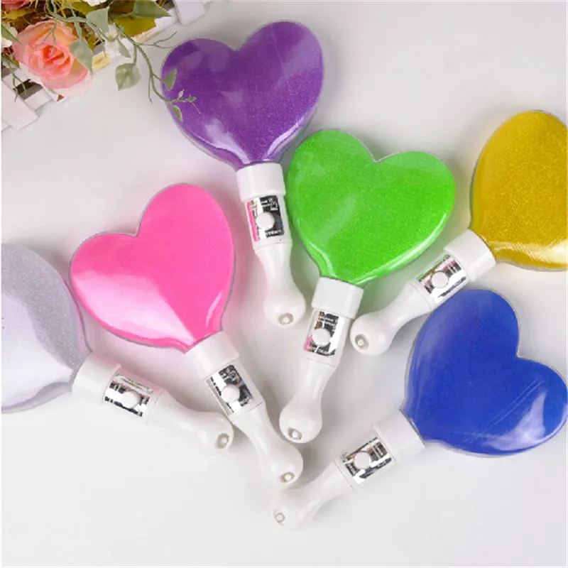 2018 светодиодная танцевальная светящаяся палка Gafas в форме сердца светится