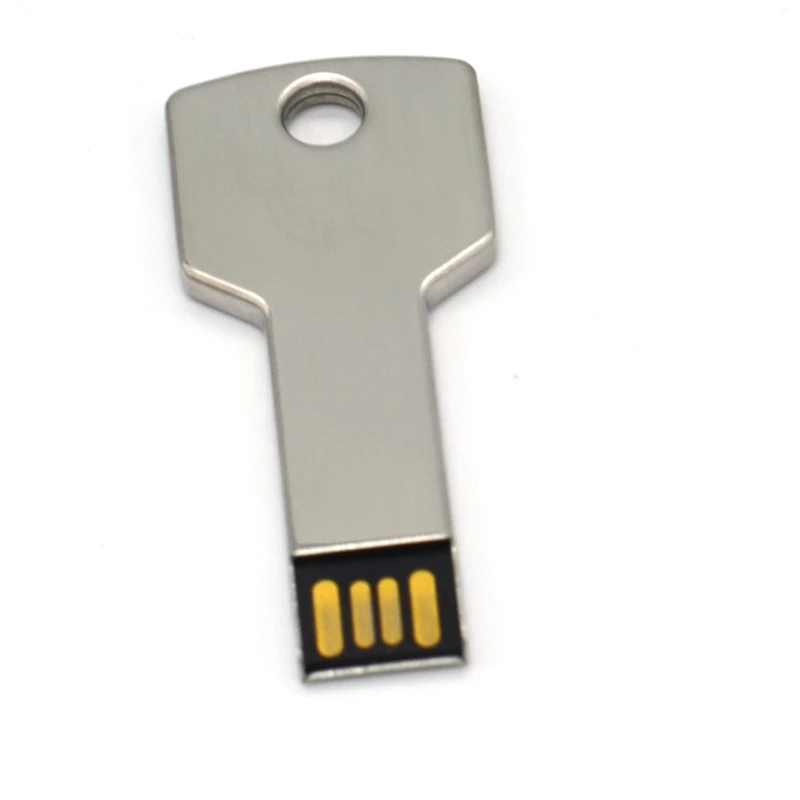 

USB 2.0 Flash Drives Pendrive Pen Drive Memory Stick Car U Disk Metal Gold Key Model Keychain Ornaments 32GB 16gb 8gb 4gb